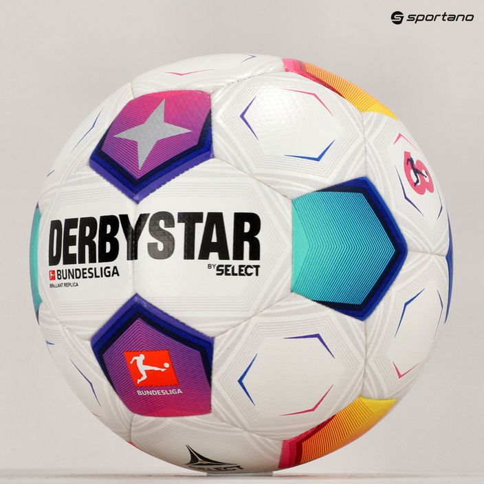 DERBYSTAR Bundesliga Brillant Replica ποδοσφαίρου v23 πολύχρωμο μέγεθος 4 5