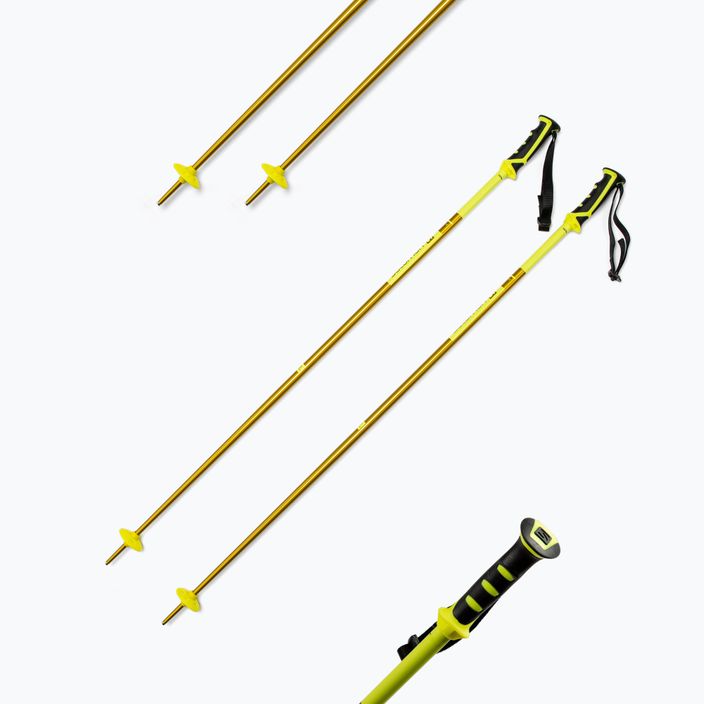 Salomon Arctic σκι στύλοι σκι κίτρινο L40559200 5