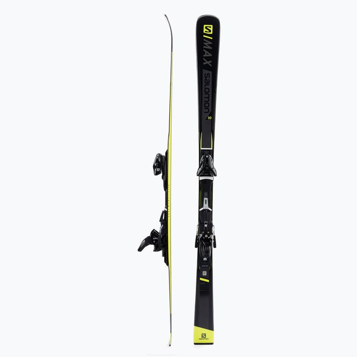 Σκι Salomon S/MAX 10 + E Z12 GW downhill σκι μαύρο L40523500160 2