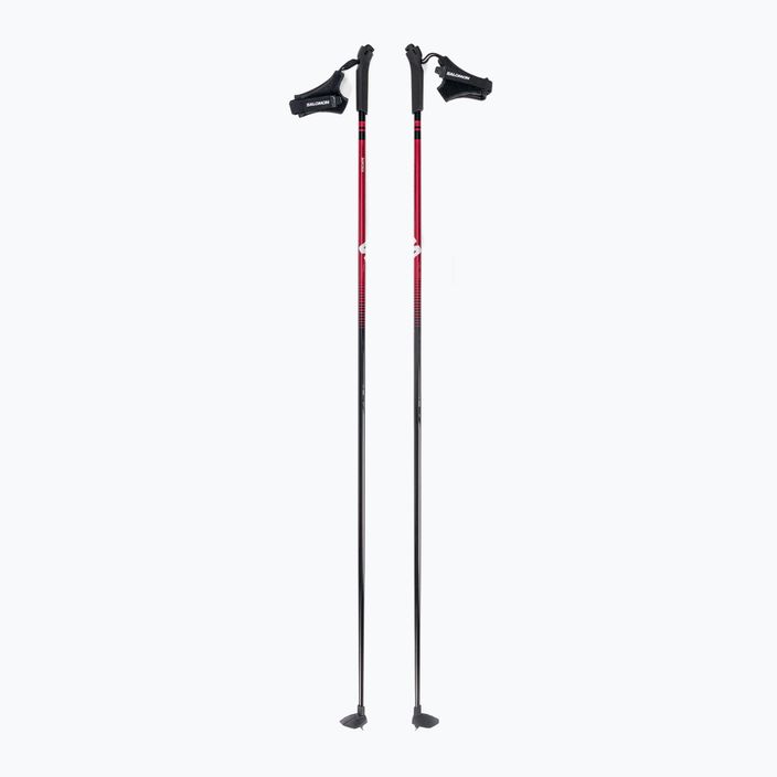 Salomon Escape Sport μπαστούνια για cross-country σκι μαύρο/κόκκινο L40875200