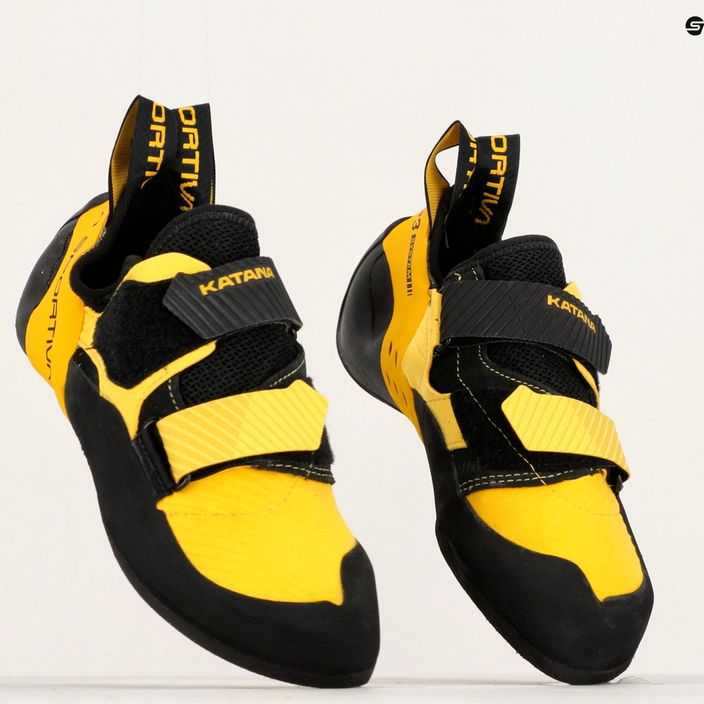 Ανδρικό παπούτσι αναρρίχησης La Sportiva Katana κίτρινο/μαύρο 12
