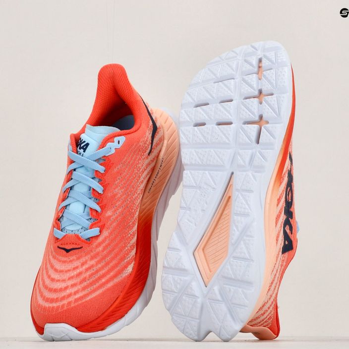 Γυναικεία παπούτσια για τρέξιμο HOKA Mach 5 camellia/peach perfait 13