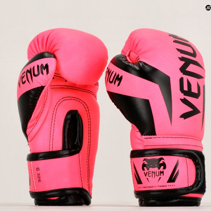 Venum Elite Boxing παιδικά ροζ γάντια πυγμαχίας για παιδιά 11