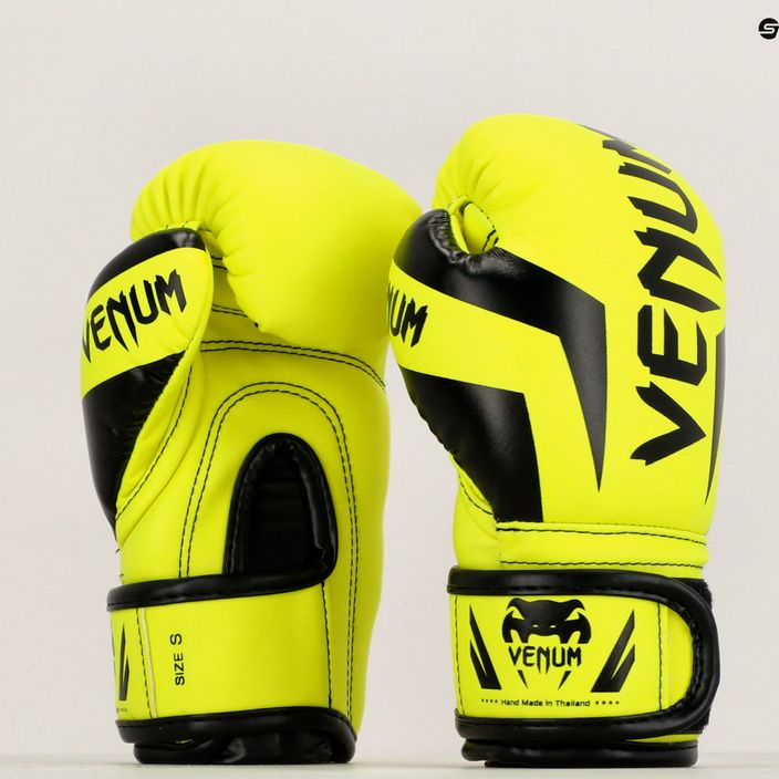 Venum Elite Boxing neo κίτρινα παιδικά γάντια πυγμαχίας 10