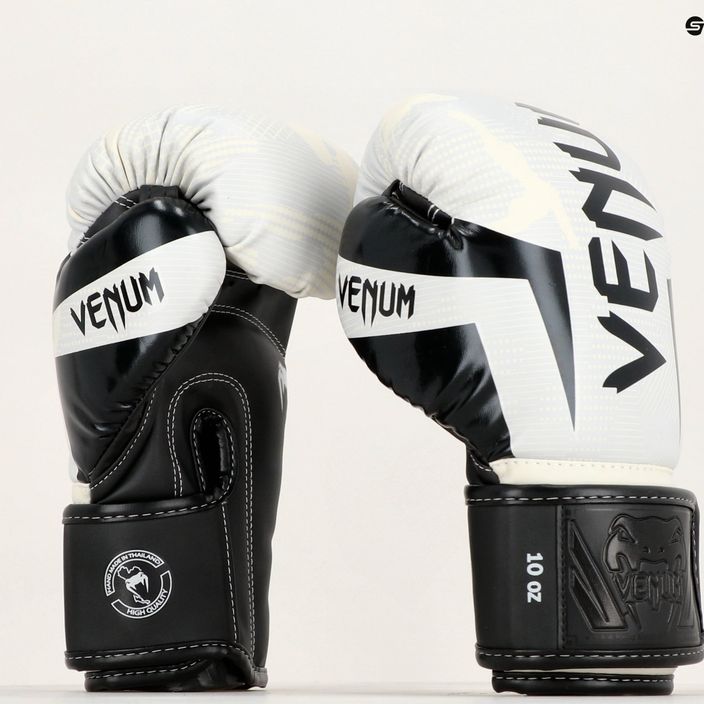 Venum Elite γάντια πυγμαχίας λευκό/καμό 11