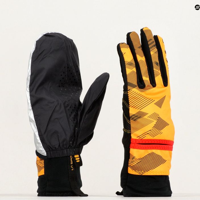 La Sportiva Session Tech κίτρινα/μαύρα ανδρικά γάντια πεζοπορίας 11