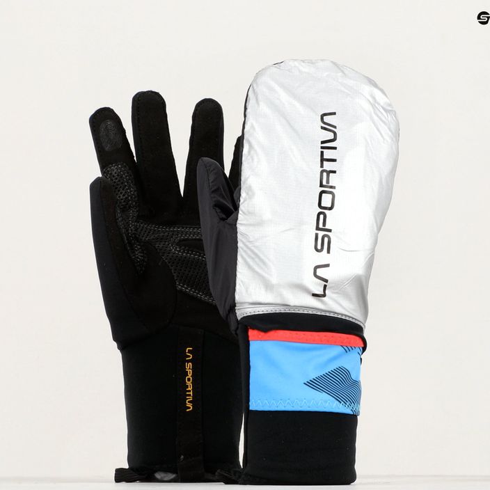 Γυναικεία γάντια πεζοπορίας La Sportiva Session Tech malibu blue/white 12