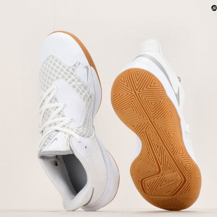 Παπούτσια βόλεϊ Nike Zoom Hyperspeed Court SE λευκό/μεταλλικό ασημί καουτσούκ 8