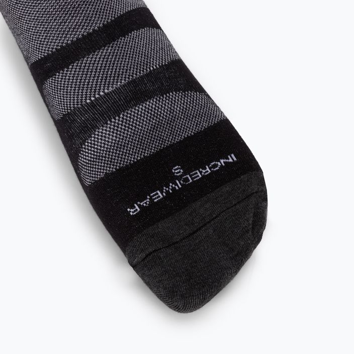 Incrediwear Sport Thin κάλτσες συμπίεσης μαύρες AP202 4