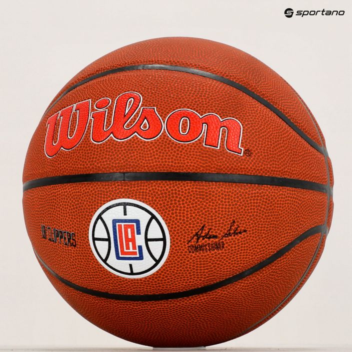 Wilson NBA Team Alliance Los Angeles Clippers μπάσκετ WTB3100XBLAC μέγεθος 7 6