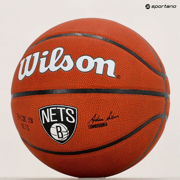 Wilson NBA Team Alliance Brooklyn Nets μπάσκετ WTB3100XBBRO μέγεθος 7 6