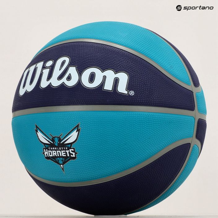 Wilson NBA Team Tribute Charlotte Hornets μπάσκετ WTB1300XBCHA μέγεθος 7 7