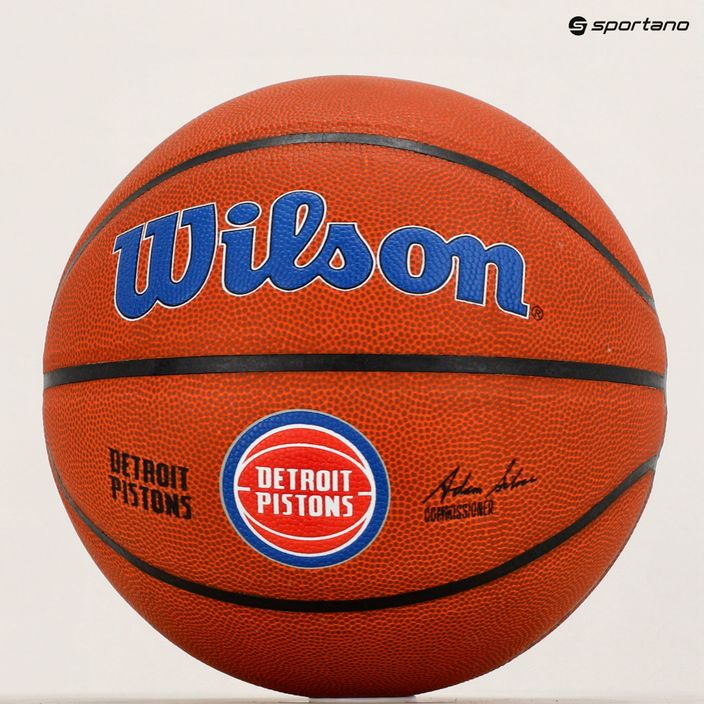Wilson NBA Team Alliance Detroit Pistons μπάσκετ WTB3100XBDET μέγεθος 7 6