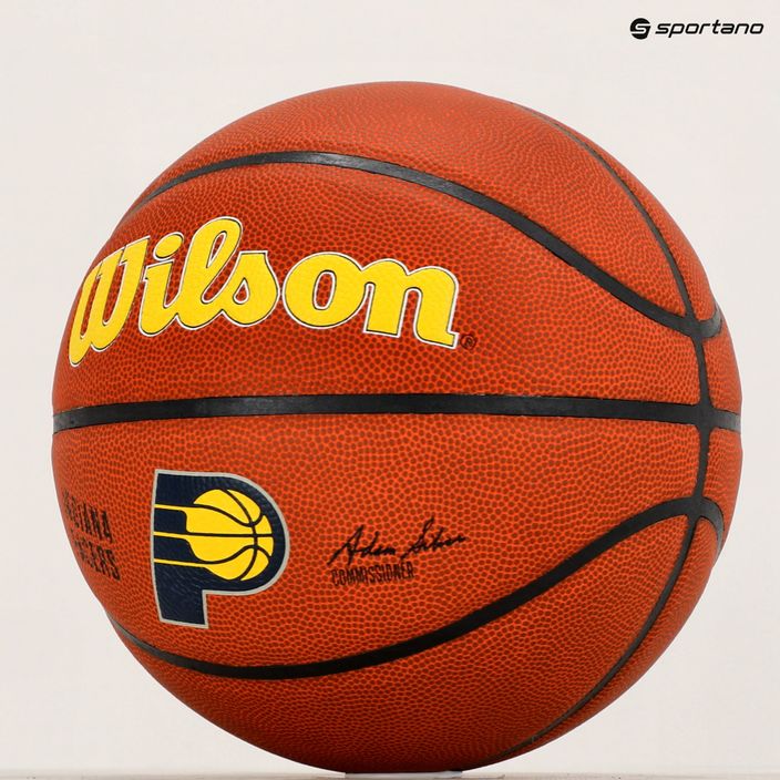 Wilson NBA Team Alliance Indiana Pacers μπάσκετ WTB3100XBIND μέγεθος 7 6