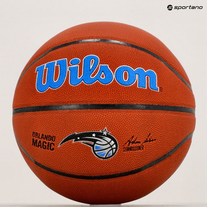 Wilson NBA Team Alliance Orlando Magic μπάσκετ WTB3100XBORL μέγεθος 7 6