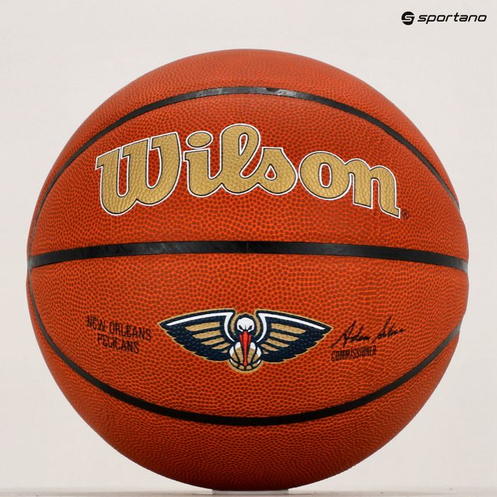 Wilson NBA Team Alliance New Orleans Pelicans μπάσκετ WTB3100XBBNO μέγεθος 7 6