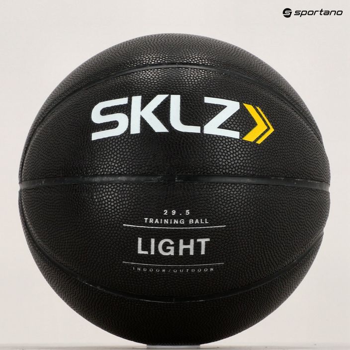 SKLZ Ελαφριά μπάλα προπόνησης μπάσκετ Control για προπόνηση μπάσκετ μαύρο μέγεθος 5 5