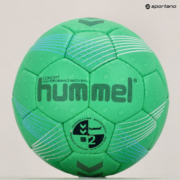 Hummel Concept HB χάντμπολ πράσινο/μπλε/λευκό μέγεθος 2 5