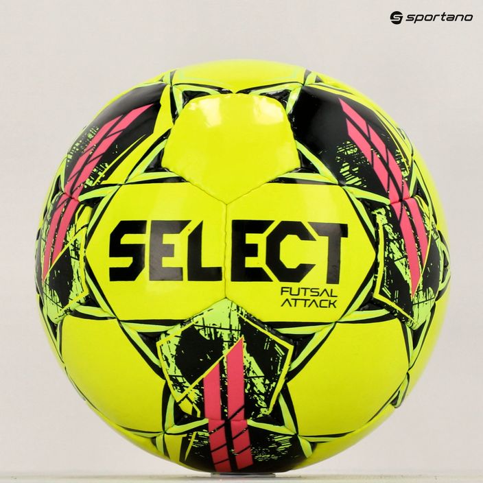 SELECT Futsal Attack Ποδόσφαιρο V22 κίτρινο 320008 4