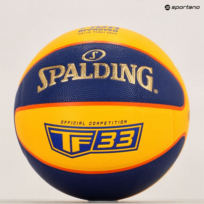 Spalding TF-33 Gold μπάσκετ 76862Z μέγεθος 6 5
