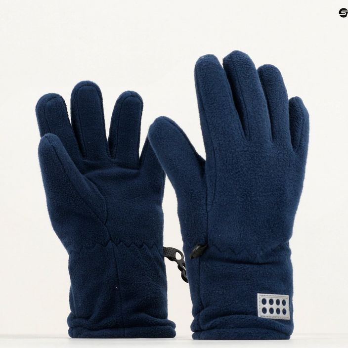 Παιδικά γάντια σκι LEGO Lwazun 722 μπλε 11010338 9