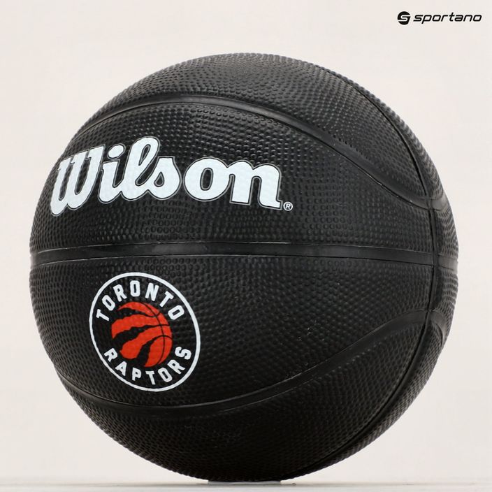 Wilson NBA Tribute Mini Toronto Raptors μπάσκετ WZ4017608XB3 μέγεθος 3 9
