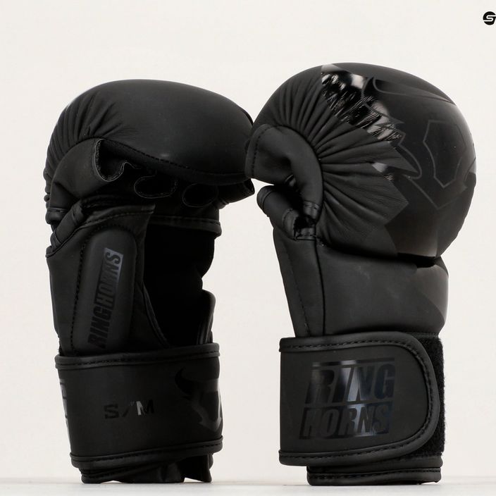 Ringhorns Charger Sparring MMA γάντια μαύρο/μαύρο 12