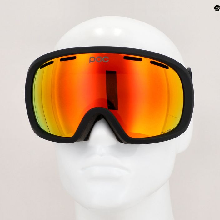 Γυαλιά σκι POC Fovea uranium black/partly sunny orange 6