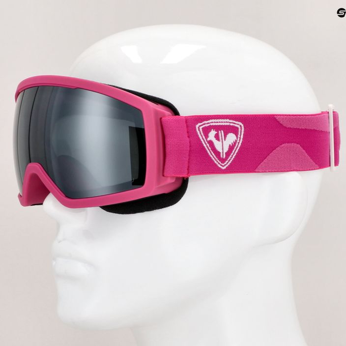 Rossignol Toric ροζ/ασημί γυαλιά σκι για παιδιά 6