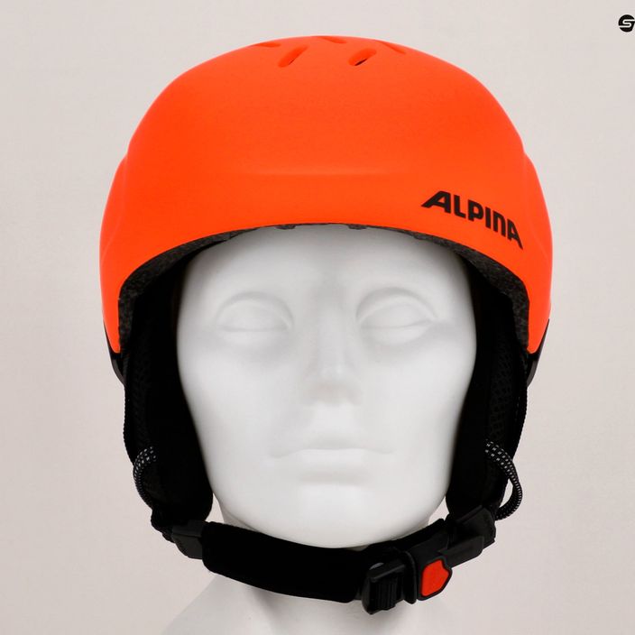 Παιδικά κράνη σκι Alpina Pizi neon/orange matt 14