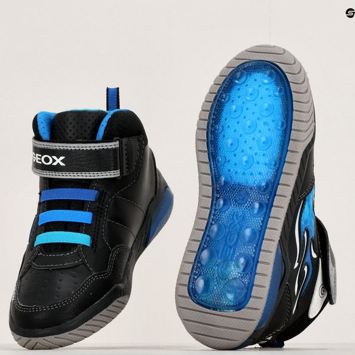 Geox Inek παιδικά παπούτσια μαύρο/μπλε 16