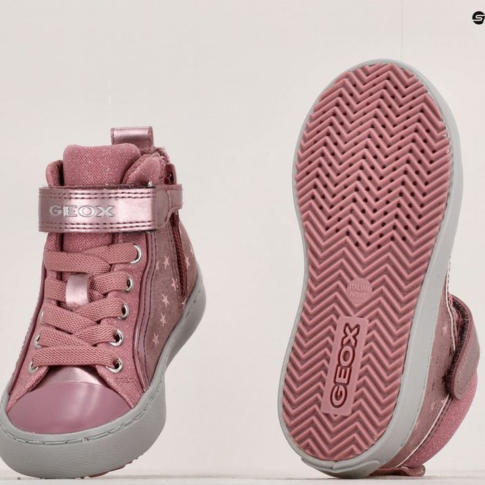 Geox Kalispera σκούρο ροζ παιδικά παπούτσια 15