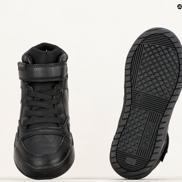 Geox Perth μαύρα παιδικά παπούτσια 15