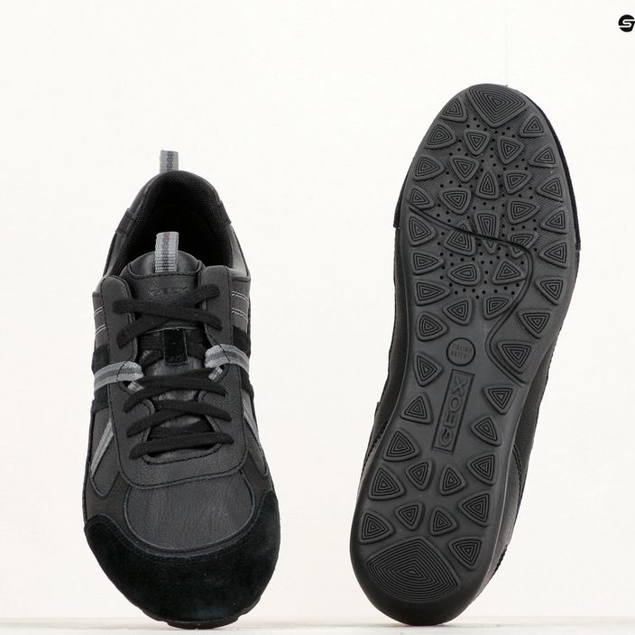 Geox Ravex μαύρο/ανθρακί παπούτσια 15