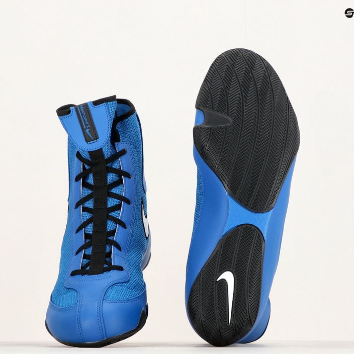 Παπούτσια πυγμαχίας Nike Machomai 2 team royal/λευκό/μαύρο 8