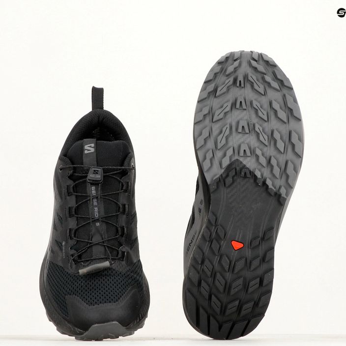 Ανδρικά παπούτσια τρεξίματος Salomon Sense Ride 5 GTX μαύρο/μαγνήτης/μαύρο 11