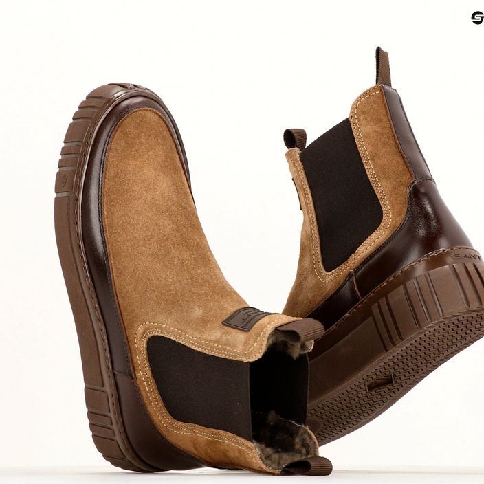 GANT Snowmont γυναικεία παπούτσια taupe/dark brown 15