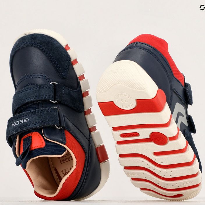 Geox Iupidoo ναυτικό/κόκκινο παιδικά παπούτσια 15
