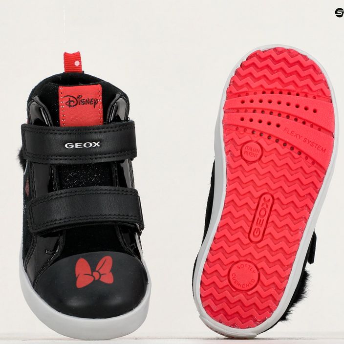 Geox Kilwi παιδικά παπούτσια μαύρο/κόκκινο 15