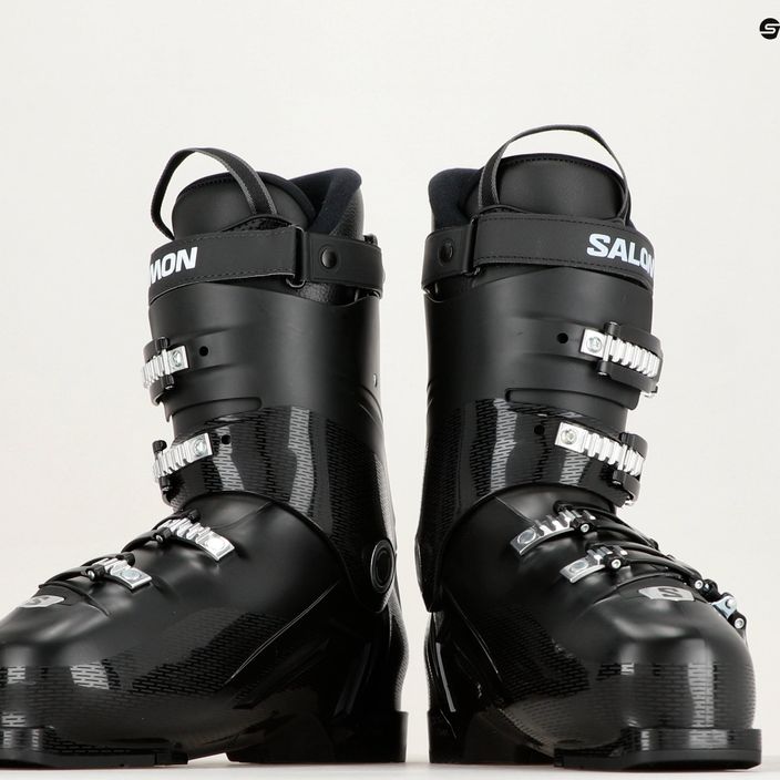 Ανδρικές μπότες σκι Salomon Select Wide Cruise 70 μαύρο/μπελούγκα/οξυζενέ 9