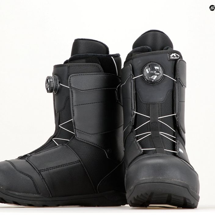 Ανδρικές μπότες snowboard HEAD Scout LYT Boa Coiler 2023 μαύρο 12