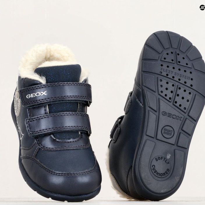 Geox Elthan navy/dark silver παιδικά παπούτσια 15