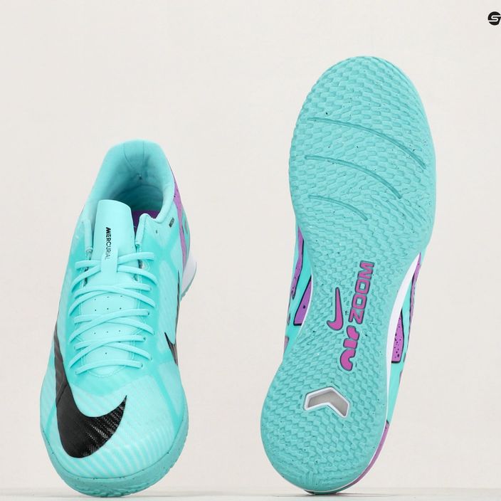 Ανδρικά ποδοσφαιρικά παπούτσια Nike Mercurial Vapor 15 Academy IC hyper turquoise/μαύρο/ άσπρο/ φούξια όνειρο 8