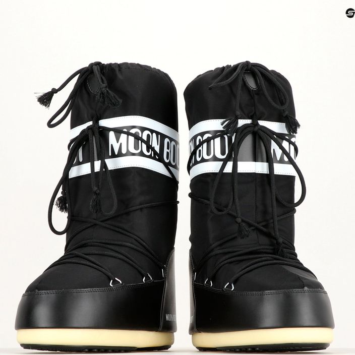 Moon Boot γυναικείες μπότες χιονιού Icon Nylon μαύρο 13