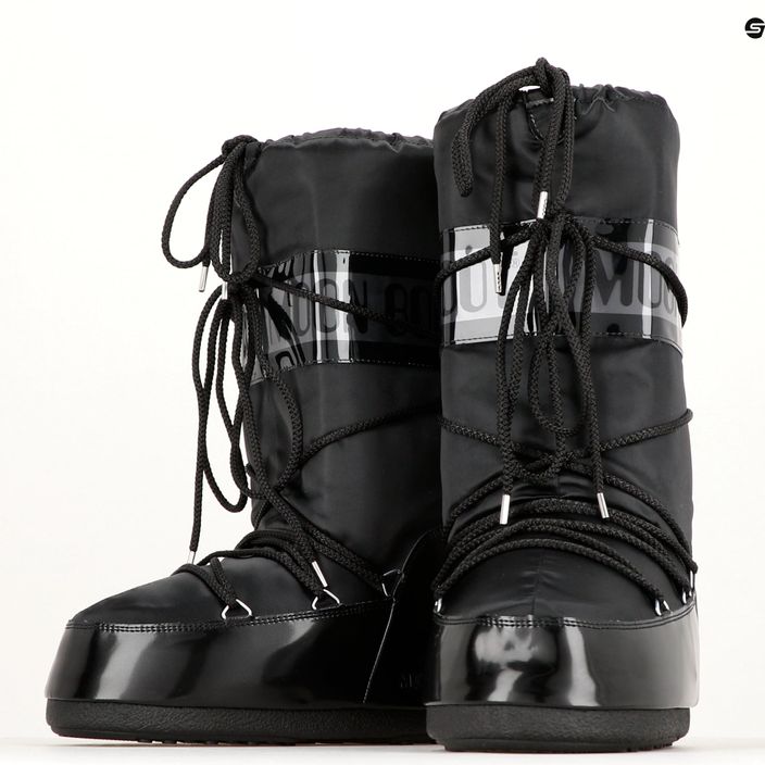 Γυναικείες μπότες χιονιού Moon Boot Icon Glance μαύρο 13