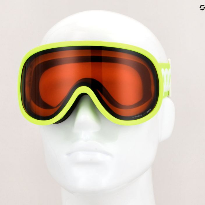 Παιδικά γυαλιά σκι POC POCito Retina fluorescent yellow/green 6