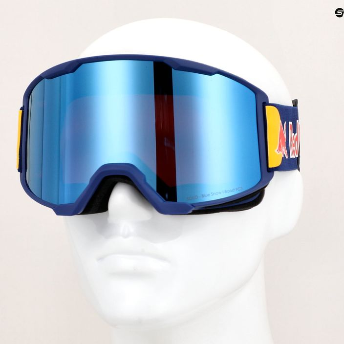 Red Bull SPECT Solo S3 σκούρο μπλε/μπλε/μοβ/μπλε γυαλιά σκι με καθρέφτη 4