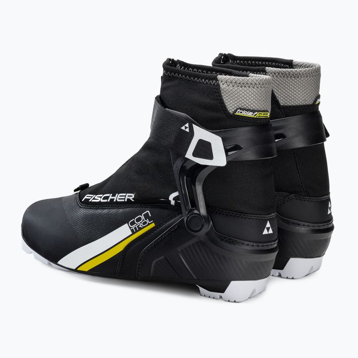 Fischer XC Control μπότες σκι ανωμάλου δρόμου μαύρες και λευκές S20519,41 3