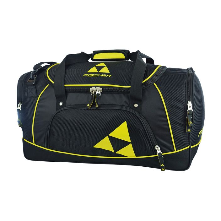 Ταξιδιωτική τσάντα Fischer Team Sportbag 45L μαύρο/κίτρινο 2