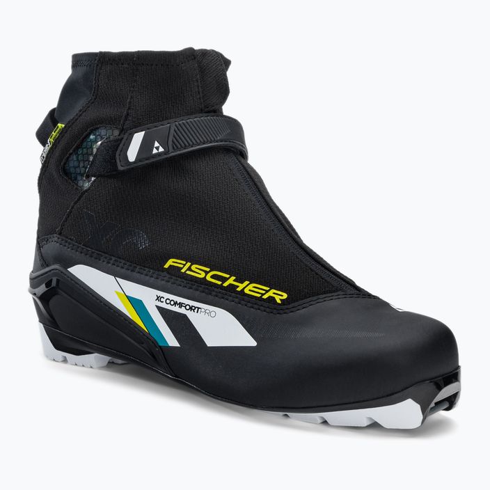 Fischer XC Comfort Pro μπότες σκι ανωμάλου δρόμου μαύρες/κίτρινες S20920